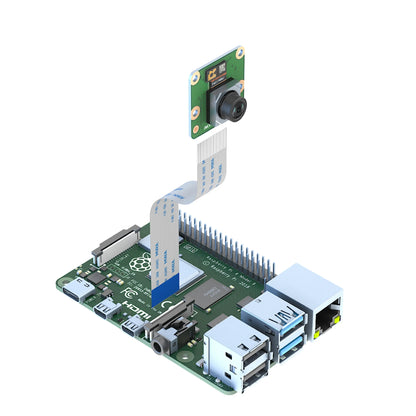 12MP IMX708 Autofocus Camera Module for Raspberry Pi 5 & 4 - HDR Wide Angle Lens (120°/152° FOV) - High Res Video for Embedded Vision, AI & Robotics Projects