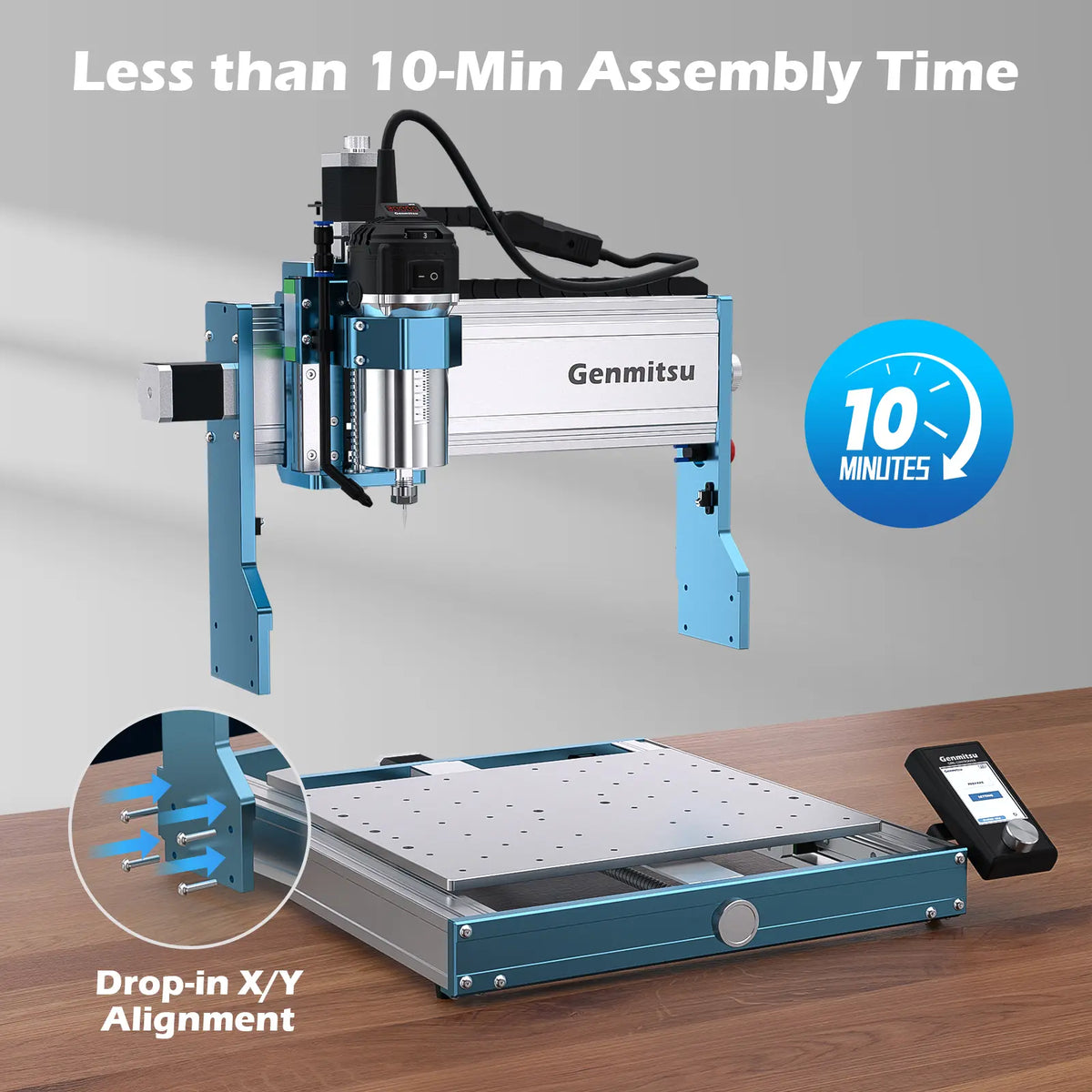 Genmitsu 3030-PROVer Ultra Desktop CNC Router Machine for Jewelry ...