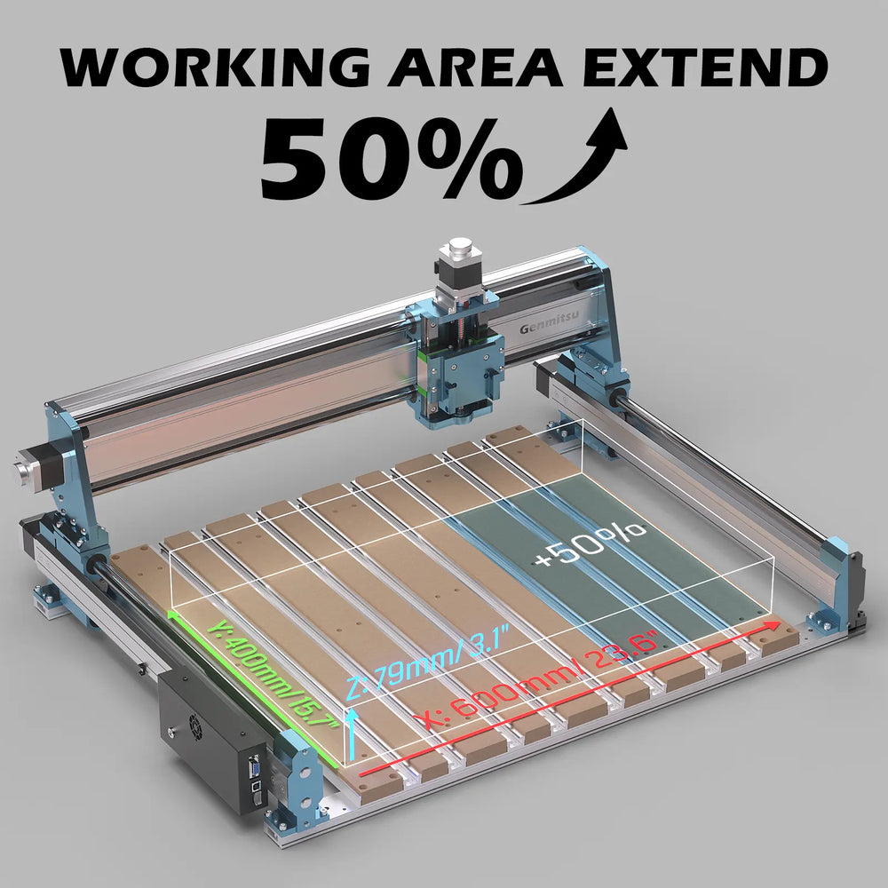6040 Linear Guide XZ-Axis Extension Kit for 4040-PRO & 4040-PRO 6040 Linear Guide XZ-Axis Extension Kit for 4040-PRO & 4040-PRO