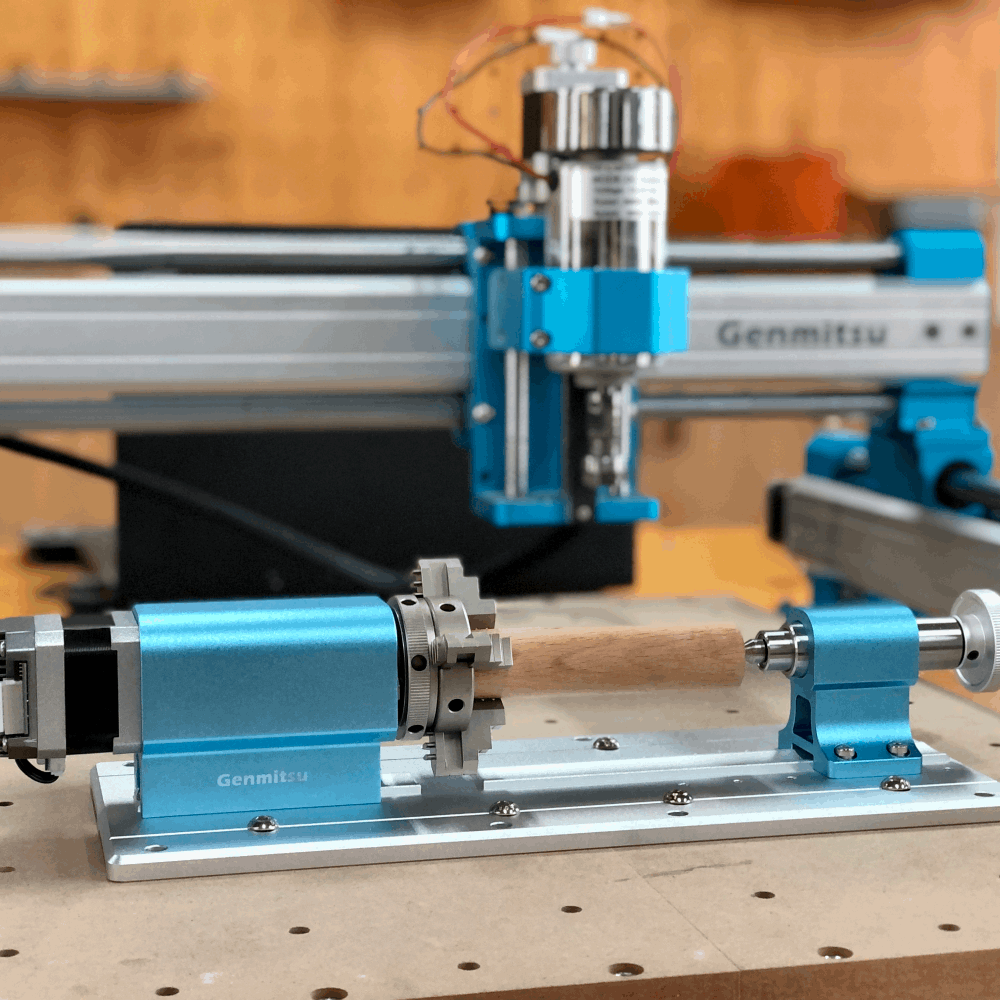 Genmitsu 4th Axis Rotary Module Kit for 4040-PRO CNC Router – SainSmart.com
