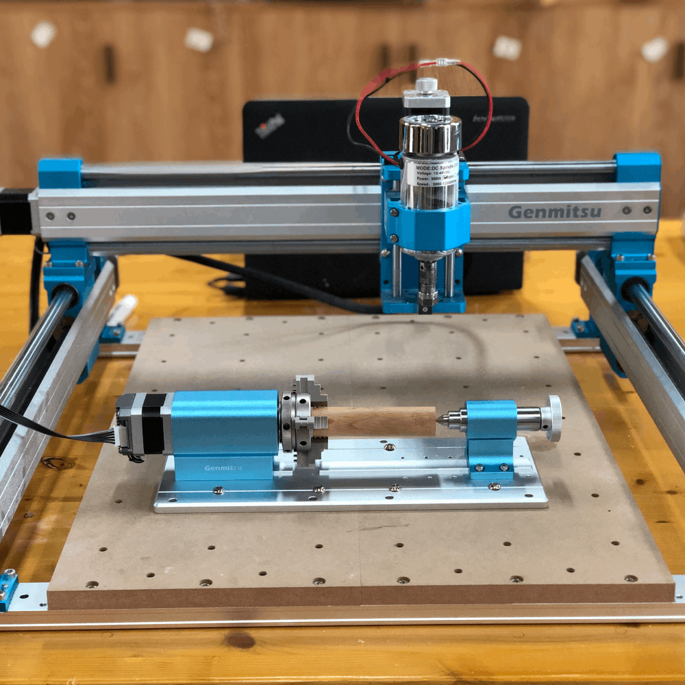 Genmitsu 4th Axis Rotary Module Kit for 4040-PRO CNC Router Genmitsu 4th Axis Rotary Module Kit for 4040-PRO CNC Router