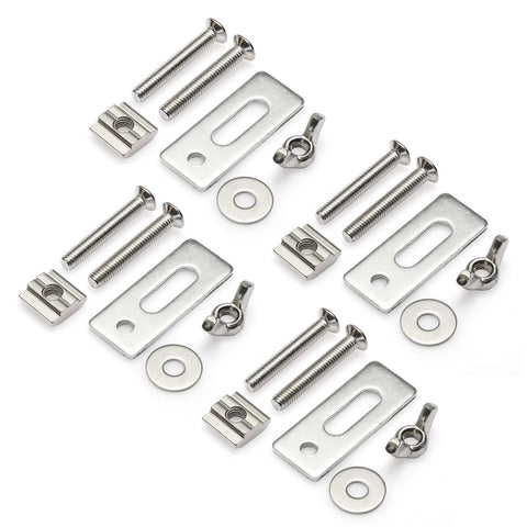4PCS T-Track Mini Hold Down Clamp Kit for CNC Router