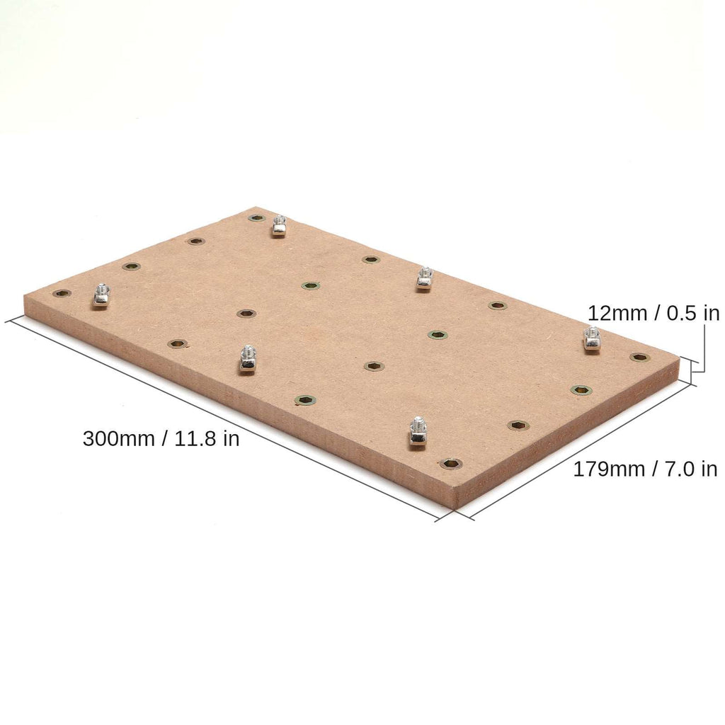 Genmitsu 3018 MDF Spoilboard for 3018 CNC Router, 11.8'' x 7'' x 0.5 ...