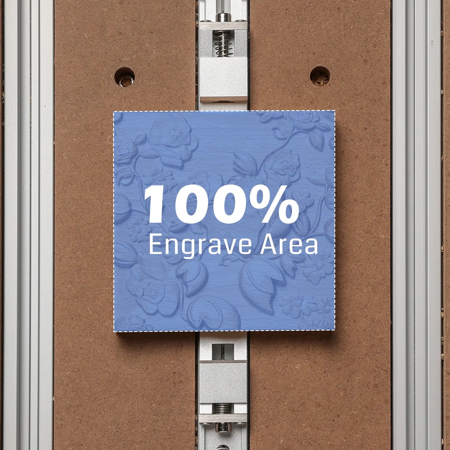 Upgrade CNC Router Vise Clamp for Large Woodworking & Metalworking Project, Low Profile Aluminum Toe Clamp, Size 4.2x0.9x0.6" (106x22x15mm), (2PCs/4PCs)