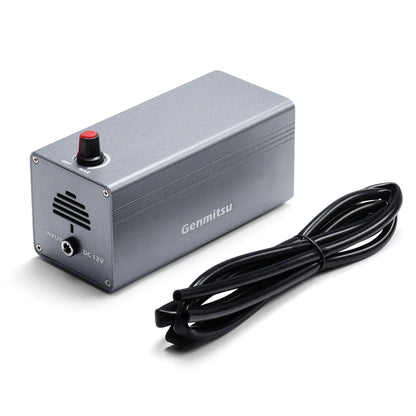 Air Assist Pump for Laser Cutter, Compatible with Genmitsu Kortek and Most CNC Milling or Laser Engraving Machine in The Market, Remove Smoke & Dust, Protect Desktop & Laser Lens