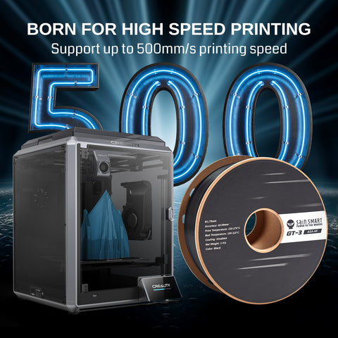 Professional 1KG ASA 3D Filament 1.75mm , UV Resistant Clear 3D Printing  Filament