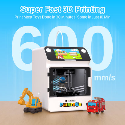 SainSmart PrintyGo 3D Printer for Kids, Safe & Easy 3D Printing for Creative STEM Learning