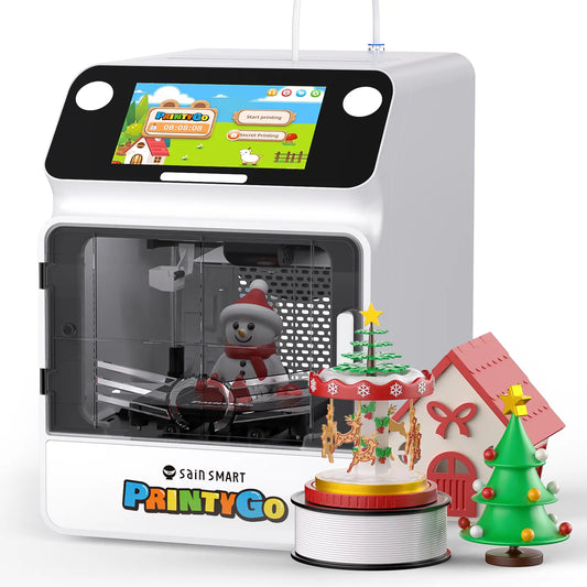 SainSmart PrintyGo 3D Printer for Kids, Safe & Easy 3D Printing for Creative STEM Learning