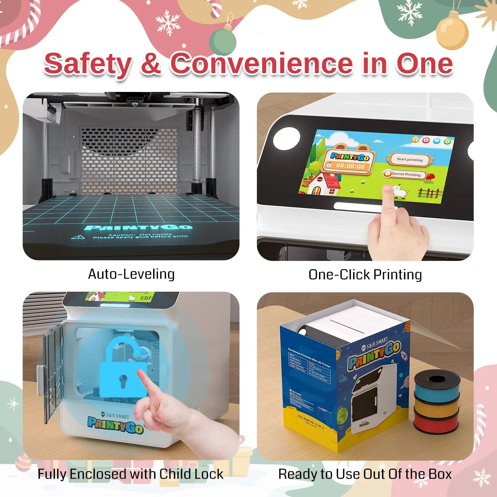 SainSmart PrintyGo 3D Printer - Thumbnail 5