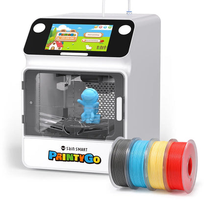 SainSmart PrintyGo 3D Printer for Kids, Safe & Easy 3D Printing for Creative STEM Learning