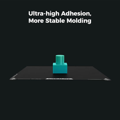 Creality Ender 5 Max Epoxy Resin Build Plate, 415×430mm Epoxy Resin Build Plate, Double-Sided Textured Spring Steel Platform, Flexible Durable Heat-Resistant Print Surface for 3D Printers