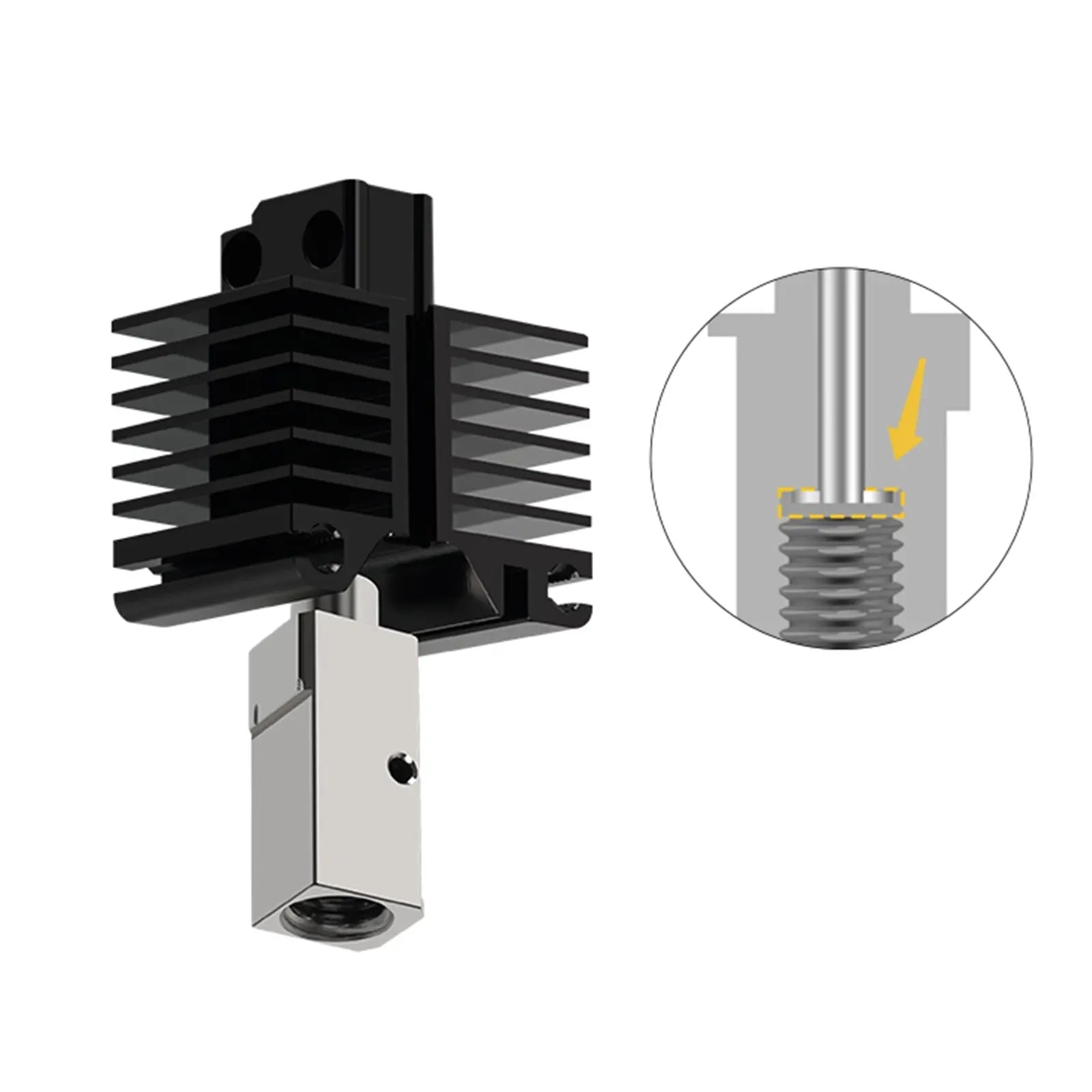 CHT High Flow Nozzle Kit for X1 and P1P 3D Printer - Thumbnail 2