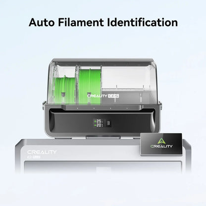 Creality CFS Multi-Color 3D Printer Filament System, Auto Material Identification, Smart Switching/Relay, Supports 4 Parallel Devices for 16 Color Printing, Compatible with K2 Plus/Hi Series 3D Printers