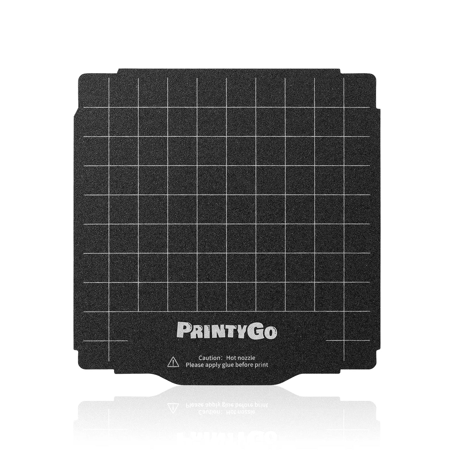PrintyGo PEI Build Plate, Magnetic Flexible Textured PEI Sheet Heated Bed, High Flatness, Heated Bed Replacement for SainSmart PrintyGo & Kidoodle Kids’ Mini 3D Printer