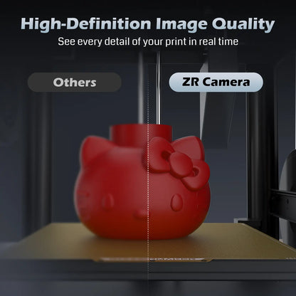 SainSmart X WonderMaker ZR Camera, 3D Printer Camera for 24H Real-Time Monitoring, Time-Lapse,  Ultra Clear Resolution, Compatible with WonderMaker ZR  Printer