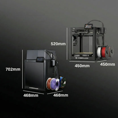 SainSmart x WonderMaker ZR 3D Printer Enclosure Kit, Safer, Quieter Cover with Built-In Air Filtration, Stable Temperature for High-Performance Filaments like ABS, ASA, PETG-CF