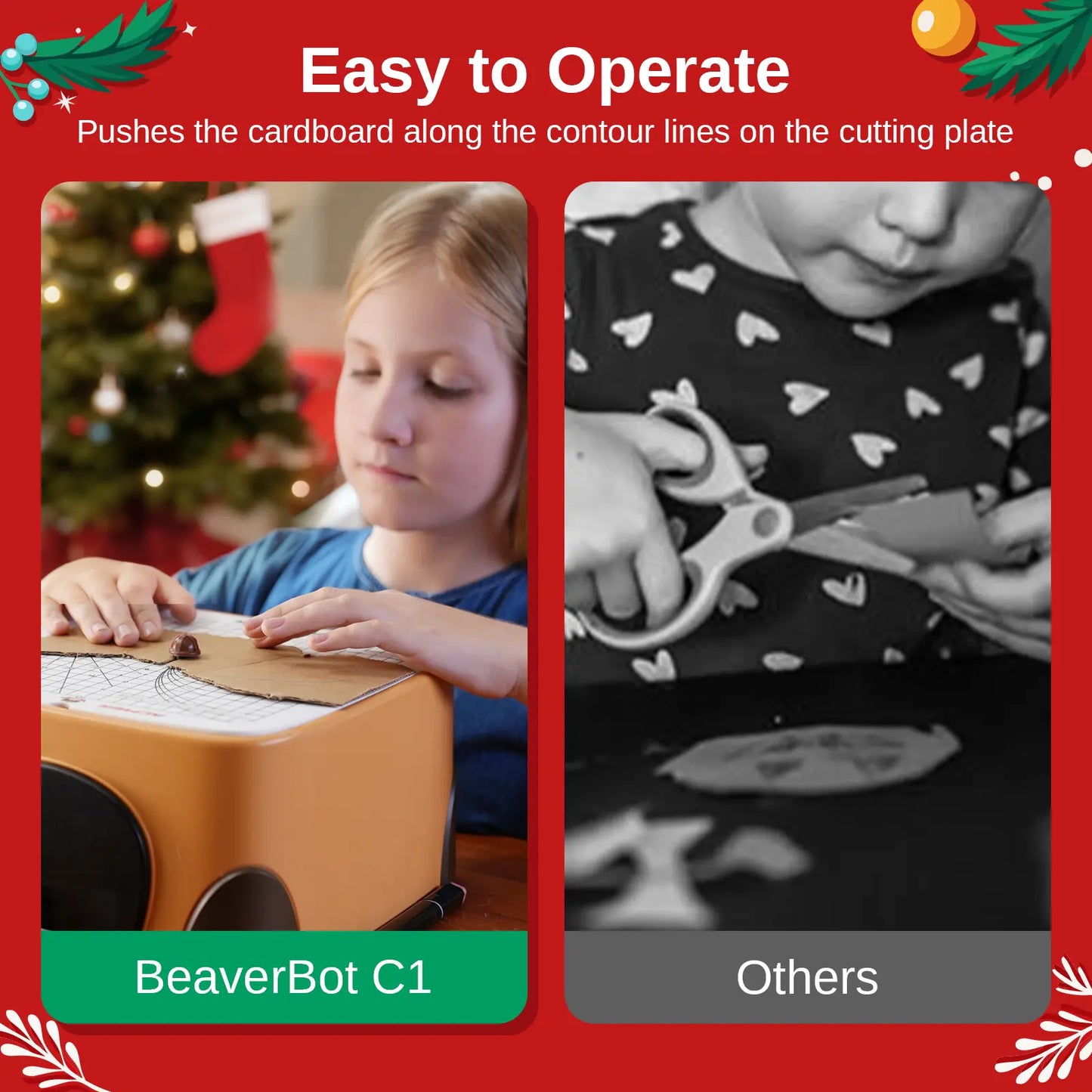 Cardboard Cutter C1 Kit, Blade-Free Auto Paper Cutting Tool, Empower Kids to Develop Maker Skills