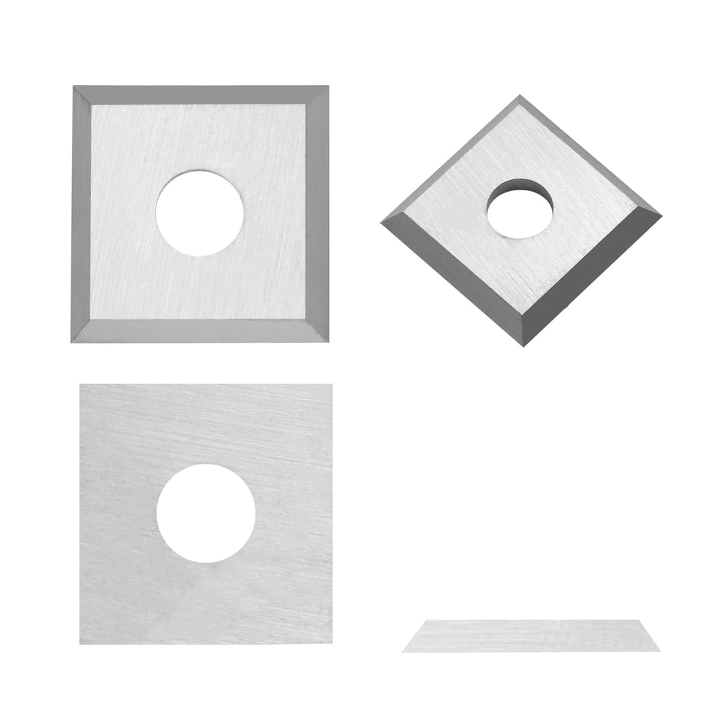 10pcs Tungsten Carbide Replacement Cutters, for Wood Turning Tools for