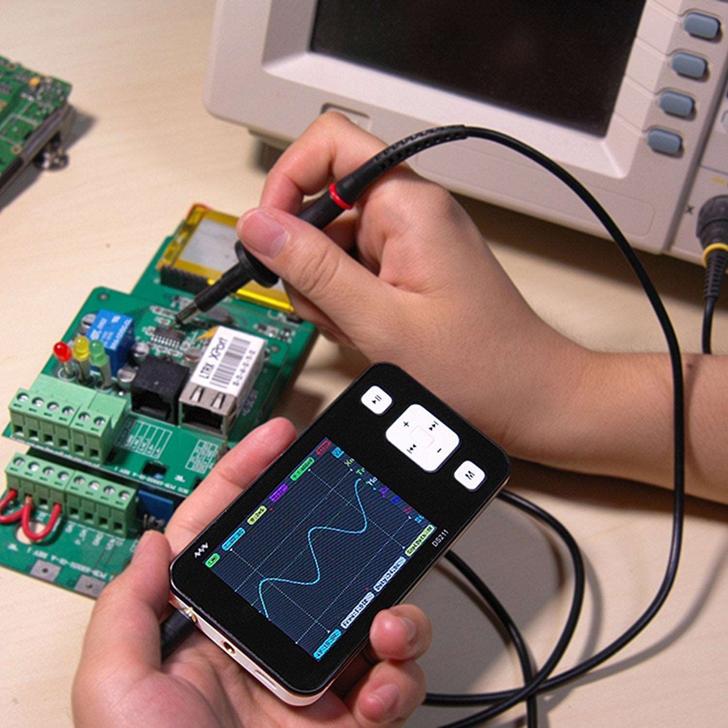 DSO211 DS211 Mini Digital Oscilloscope-SainSmart – SainSmart.com