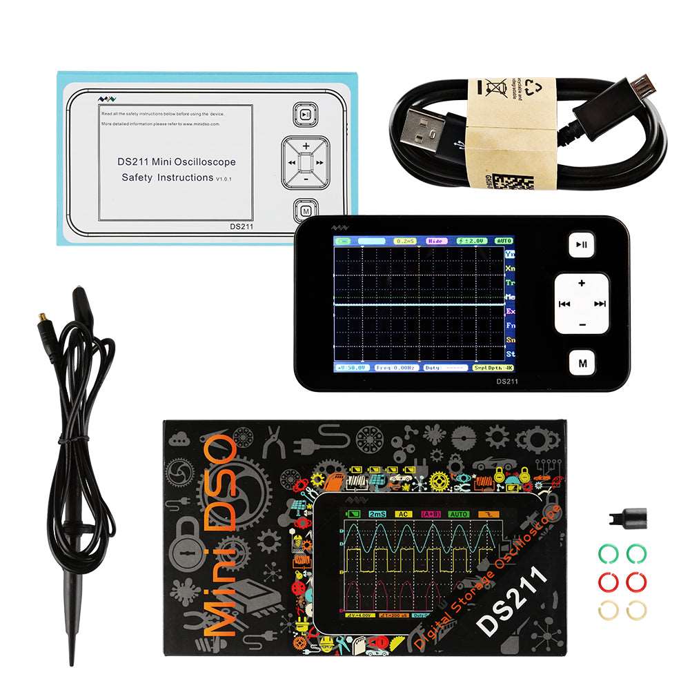 DSO211 DS211 Mini Digital Oscilloscope-SainSmart – SainSmart.com