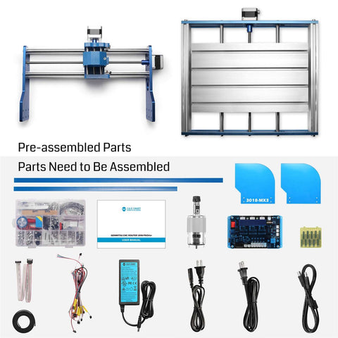 3018-PROVer Mach3 CNC Router Kit