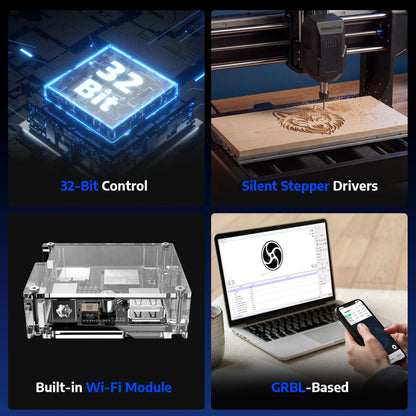 3018 REX CNC Router Machine, Pre-Assembled for Beginner & STEM