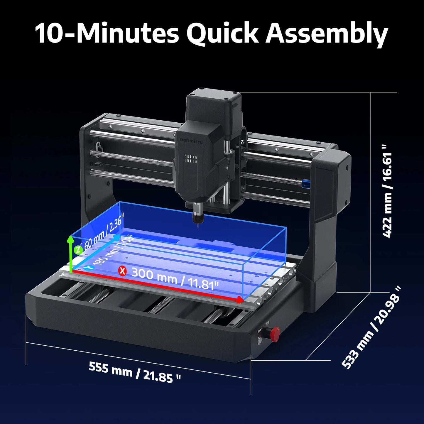 3018 REX CNC Router Machine, Pre-Assembled for Beginner & STEM