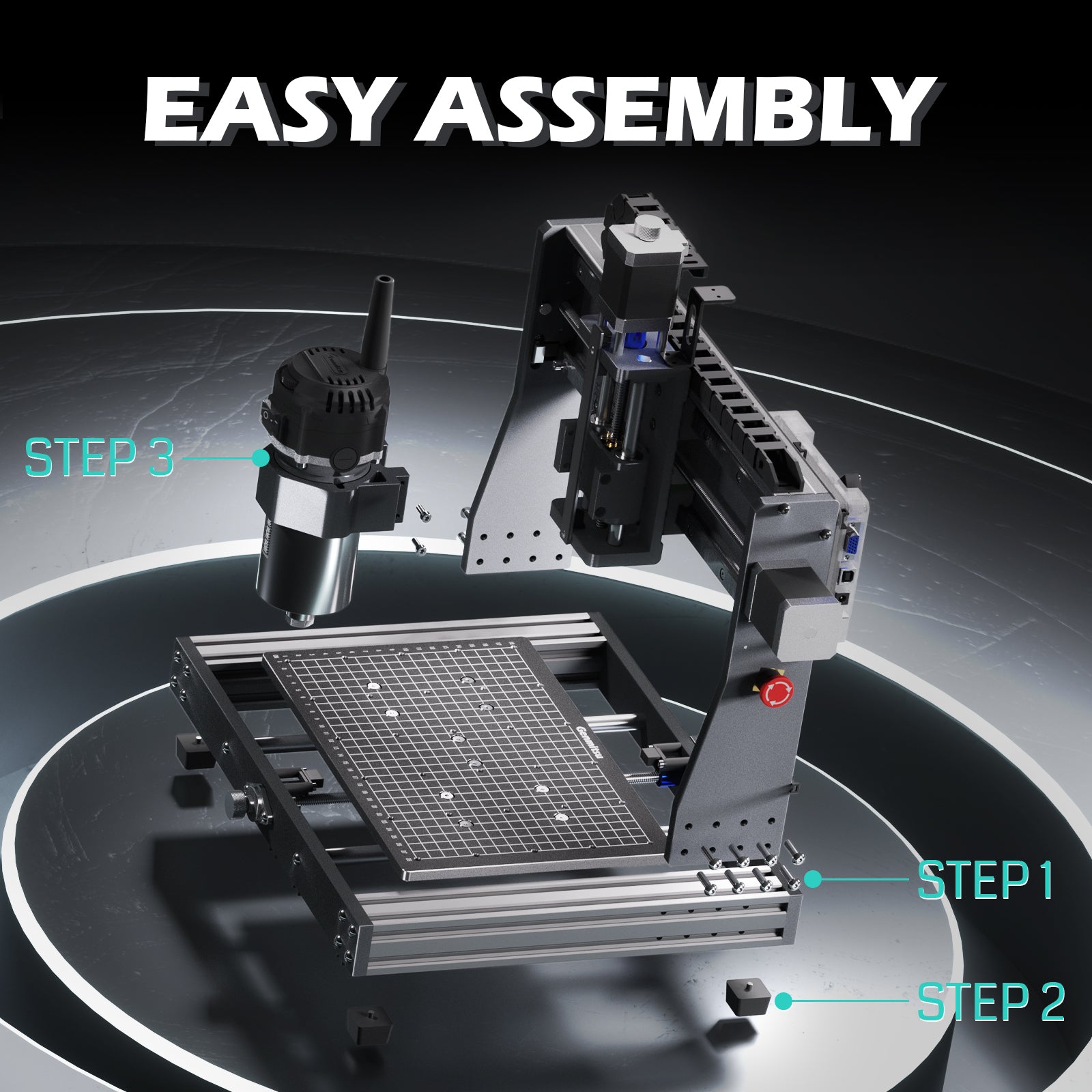 Genmitsu 3020-PRO Ultra CNC Router Kit, for Metal working