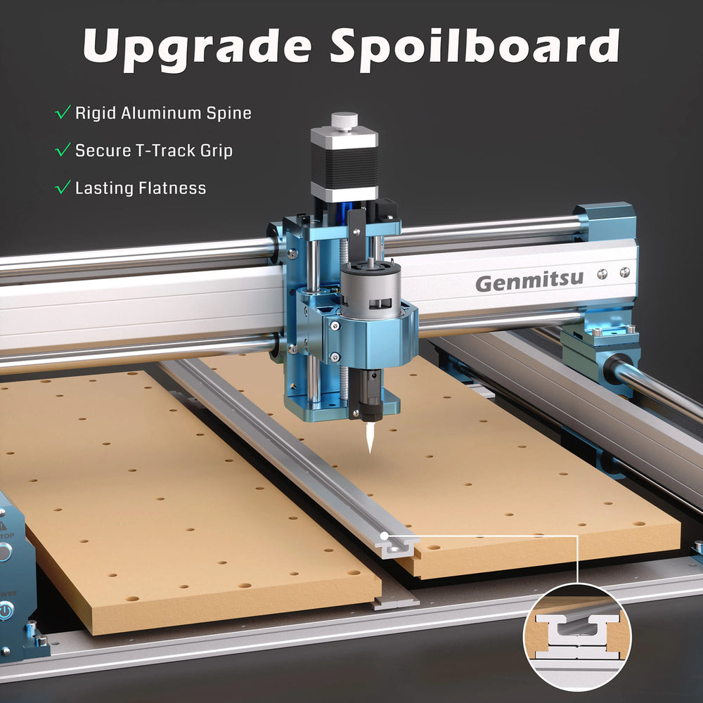 Genmitsu 4040-PRO Semi Assembly 4x4 Desktop CNC Router Genmitsu 4040-PRO Semi Assembly 4x4 Desktop CNC Router