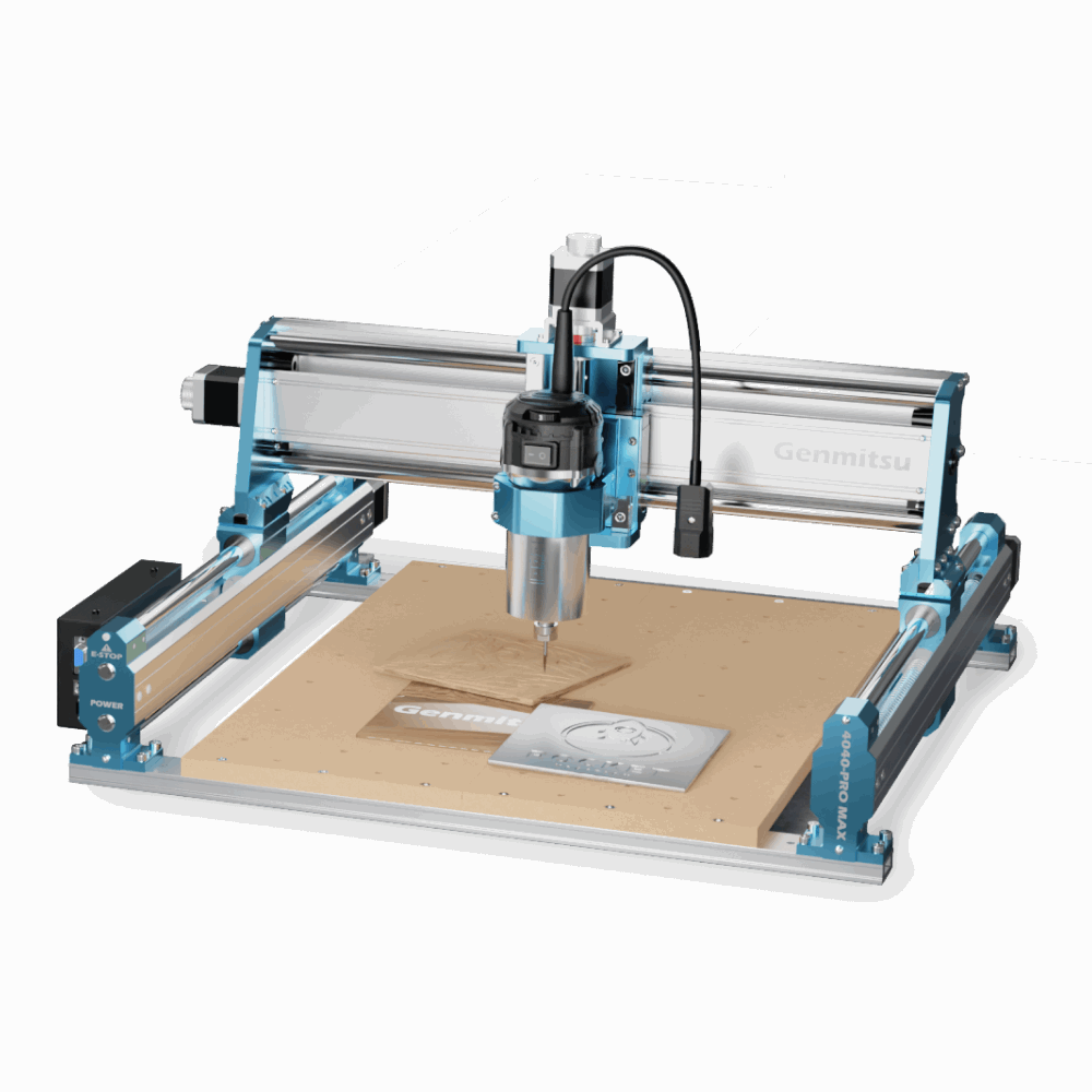 Max Machine Genmitsu 4040-PRO MAX CNC Machine Desktop CNC Router, Enhanced XZ Axis ...