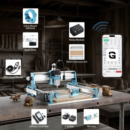 Genmitsu 4040-PRO MAX Desktop CNC router
