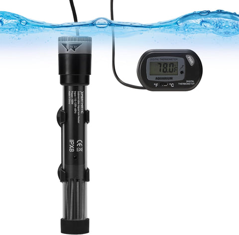 LCD Digital Temperature Fish Tank Temp Meter Aquarium Thermometer  Submersible Water Temperature Meter Tank Temperature Tester