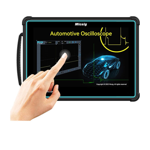 Micsig Automotive Tablet Oscilloscope ATO2002 2CH 200Mhz Bandwidth 1GSa/s Sampling Rate, 10" Touch Screen
