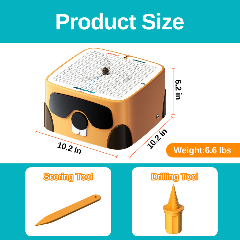 Cardboard Cutter C1 Kit, Blade-Free Auto Paper Cutting Tool