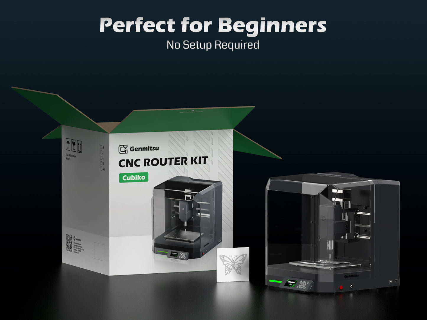 Cubiko CNC Router, An Affordable Desktop CNC for Everyone