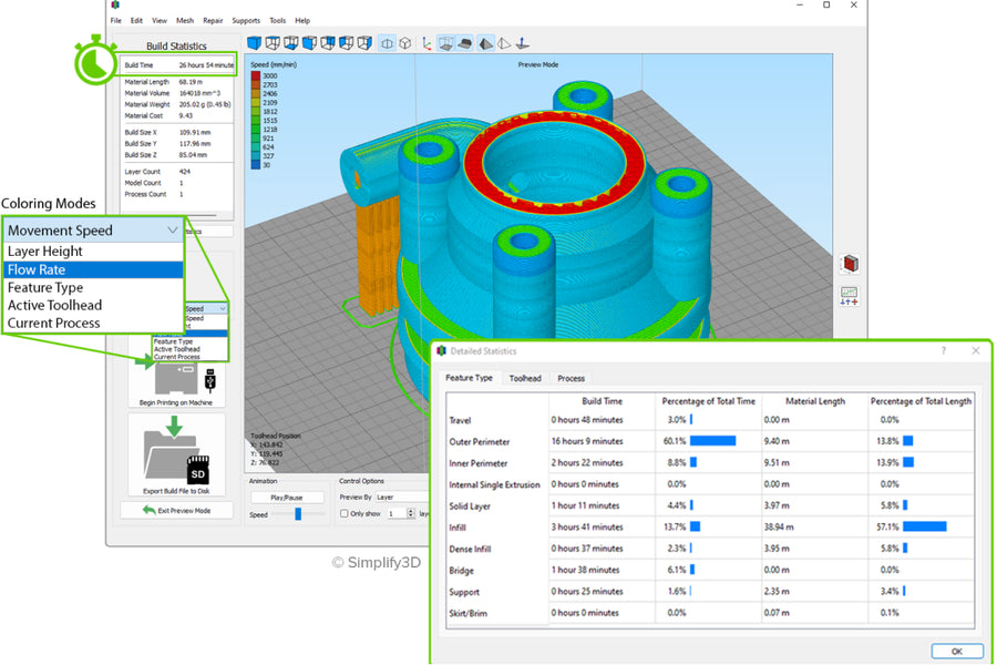 Simplify3D V5 Professional 3D Printing Software License Key – SainSmart.com