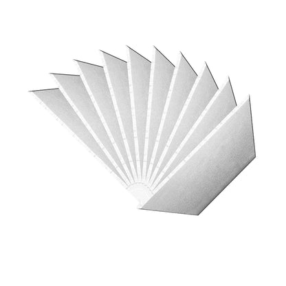 Drag Knife Cutter for CNC Router Machine, Precision 1/8" Shaft with Dual Bearings, Smooth Cutting Vinyl, Cardboard, Plastic, Rubber, 10PCS Blades Included