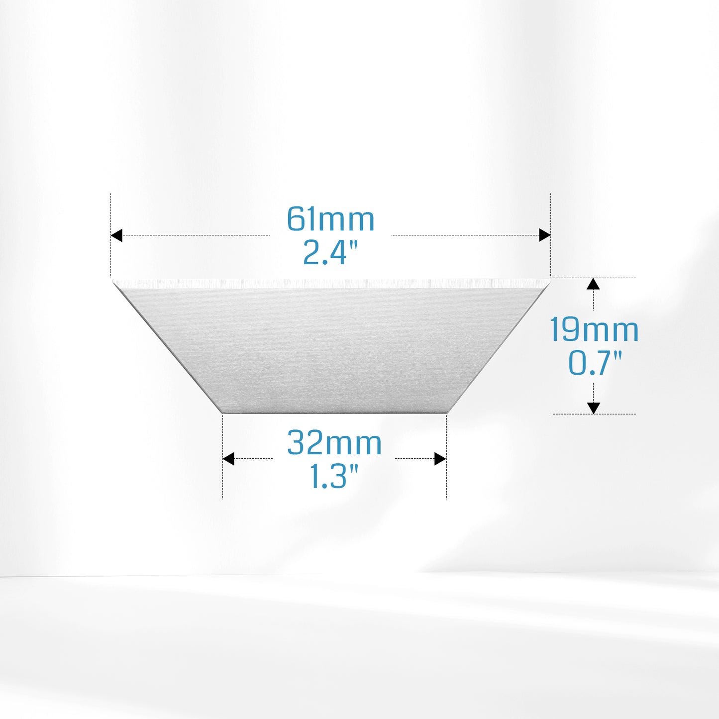 Drag Knife Cutter for CNC Router Machine, Precision 1/8" Shaft with Dual Bearings, Smooth Cutting Vinyl, Cardboard, Plastic, Rubber, 10PCS Blades Included
