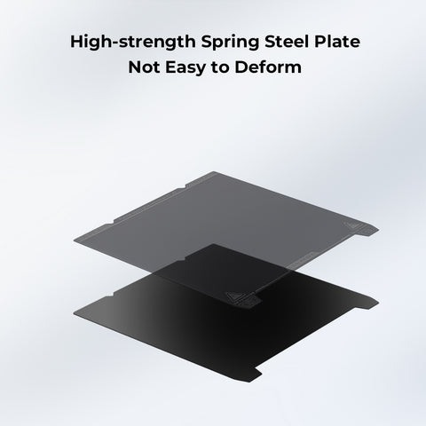 Creality K1 PEI Build Plate Kit, Flexible Spring Steel Platform with Smooth Surface and Magnetic Base Sheet Kit