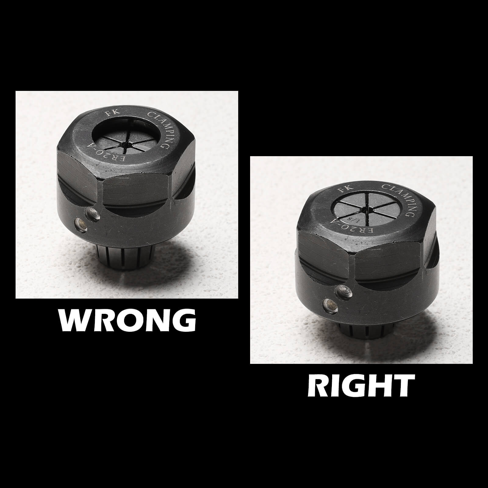 ER20 Router Collet, For Engraving Machine Tool, CNC Router, and