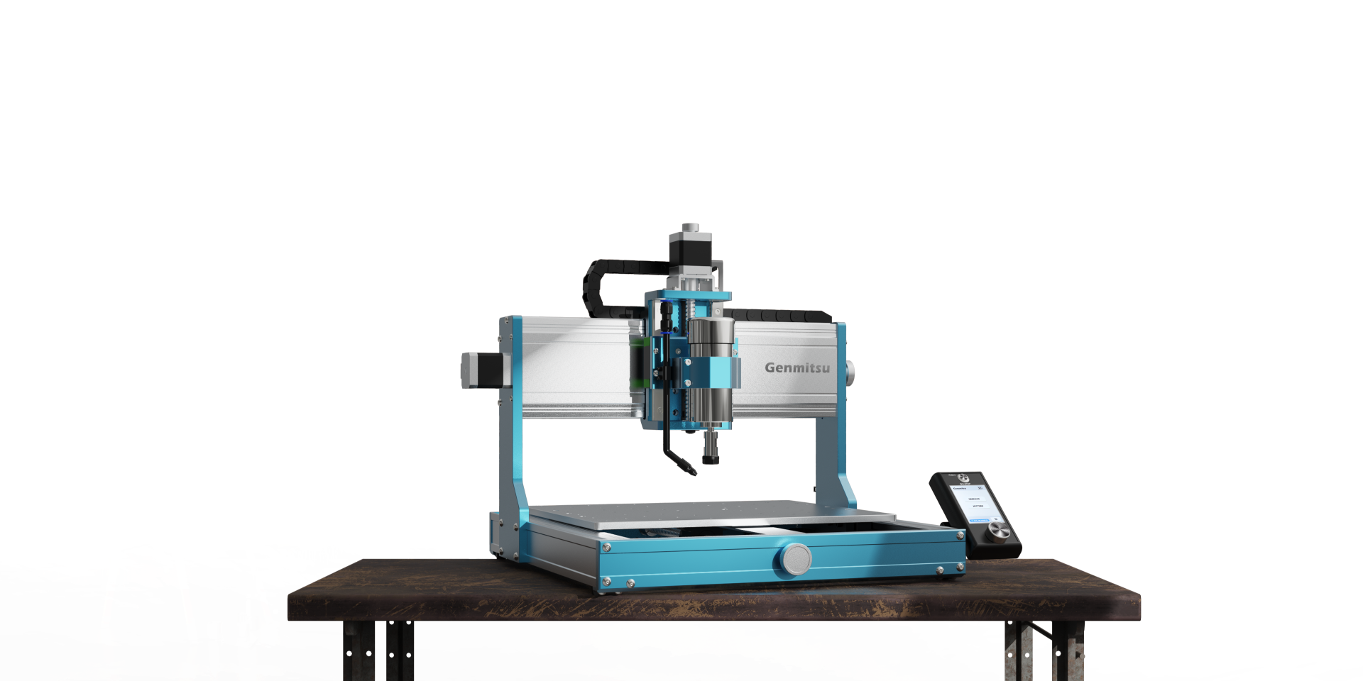 3030-PROVer MAX Desktop CNC Router for High Precision Metalworking, with Linear Guide & Ball Screw Motion
