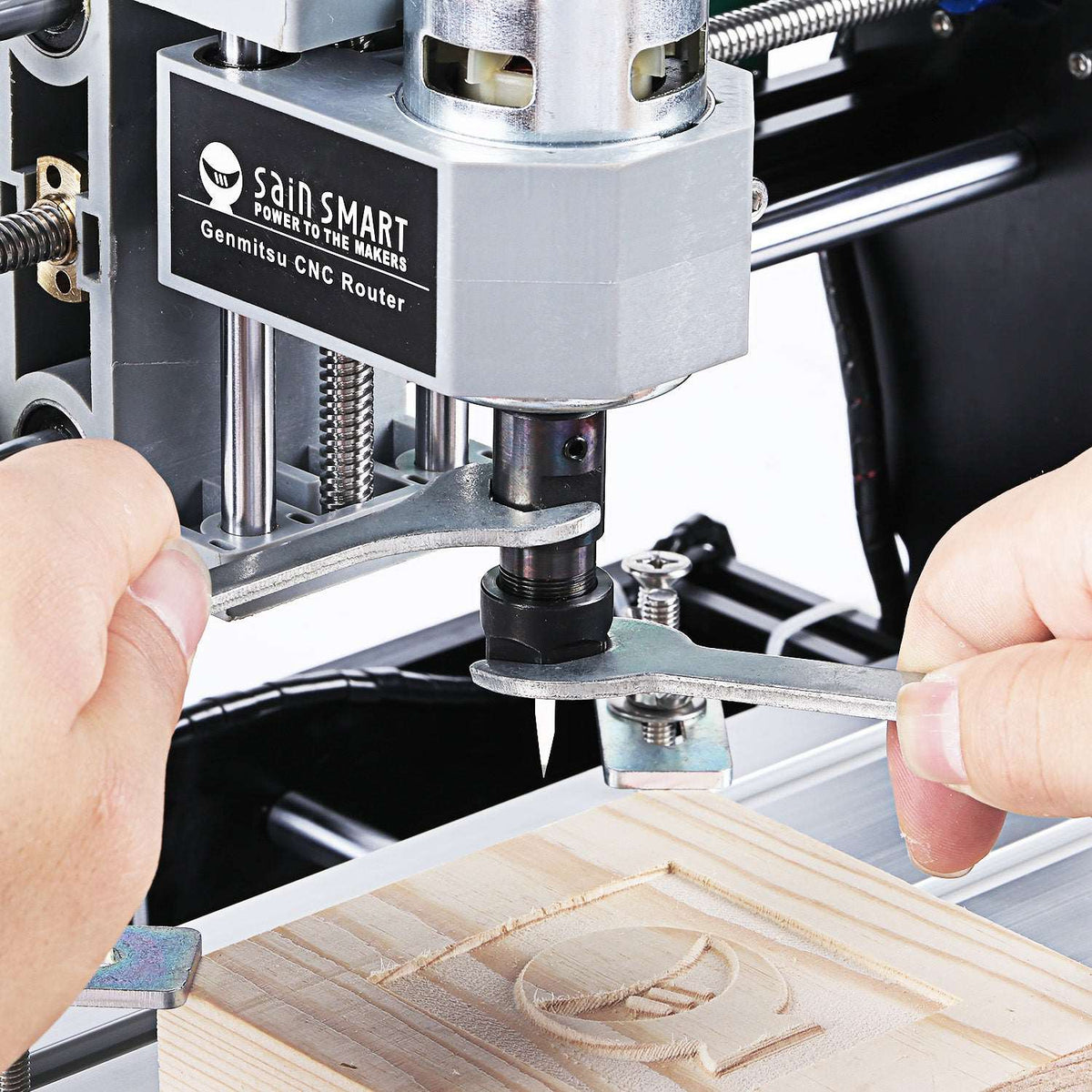 Genmitsu 3018-PRO Desktop CNC Router Machine DIY Kit | SainSmart ...
