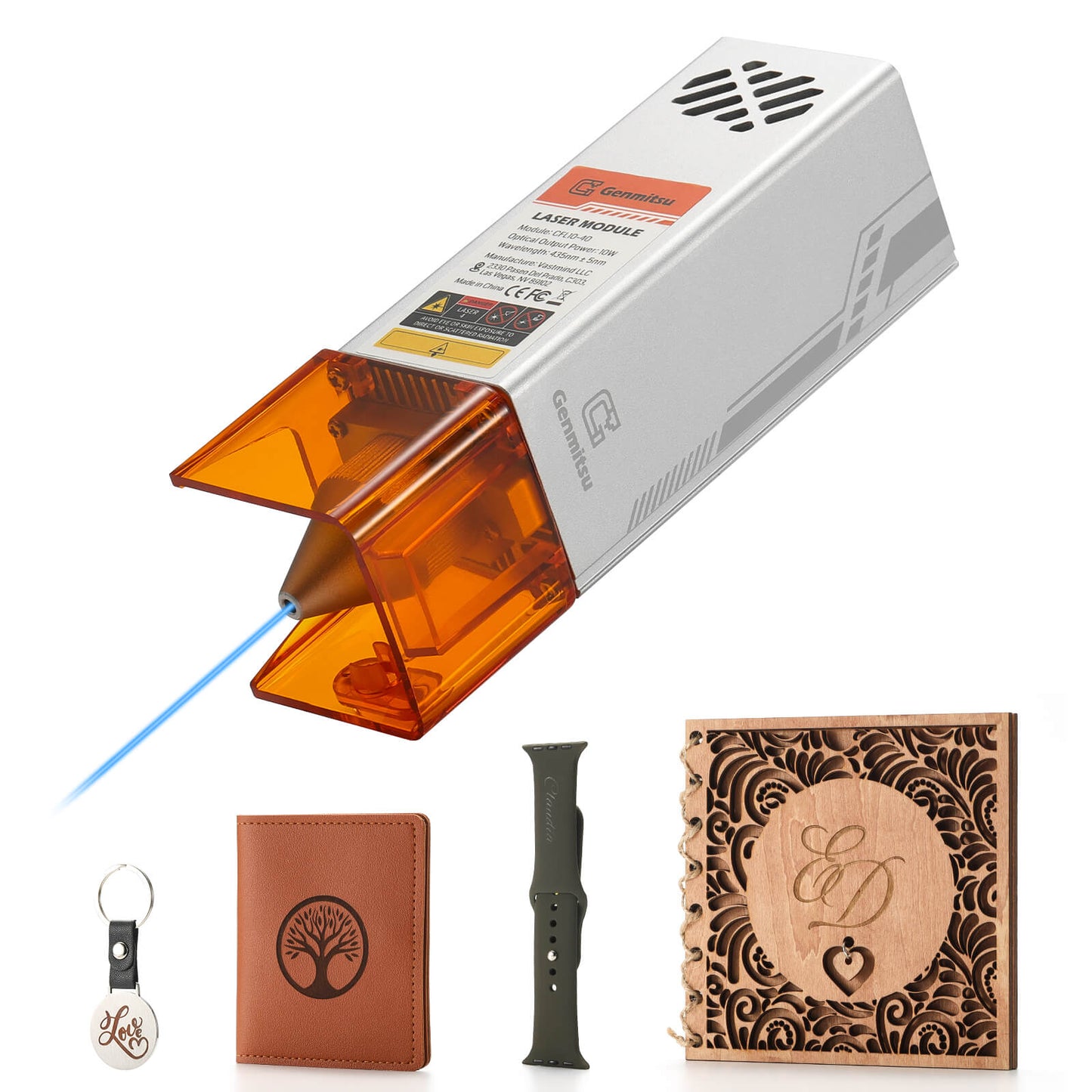 CFL10-40 10W FAC 435nm Laser Module for 3020-PRO, 3030-PROVer, 4040-PRO Series, PROVerXL4030, 2X2, 4X4, Laser Class 4