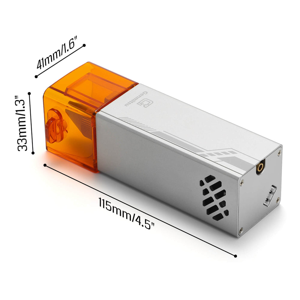 Genmitsu CFL10-40 10W FAC Laser Module,435nm Wavelength, Laser Class 4 SainSmart.com Genmitsu CFL10-40 10W FAC Laser Module,435nm Wavelength, Laser Class 4 SainSmart.com