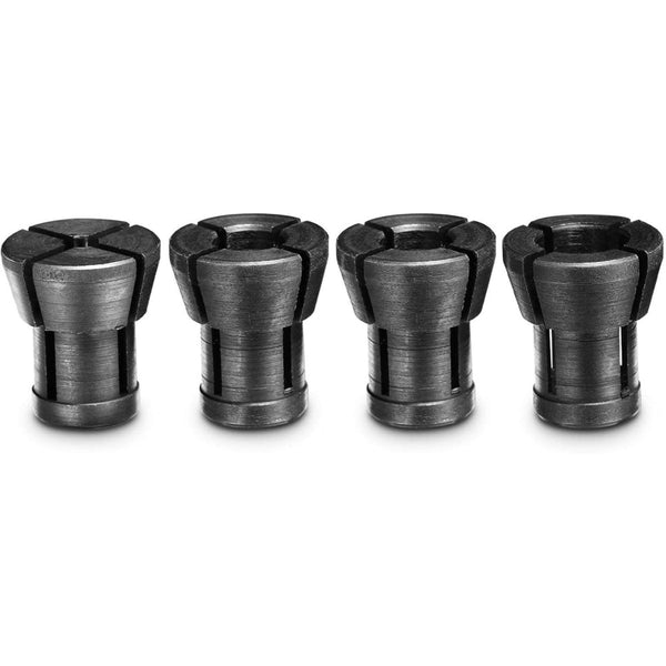4Pcs Router Collet Kit, 1/8