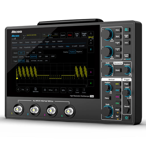 Micsig 12-bit High Resolution Tablet Oscilloscope MHO1