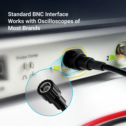Standard BNC interface differential probe compatible with most oscilloscope brands