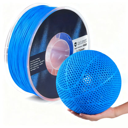 PEBA Filament Flexible High Rebound, 1.75mm 90A 1KG, Super TPU with 78% High Rebound, 20% Lighter & 2X Faster Printing, Nylon-Based Strength, Adjustable Flexibility