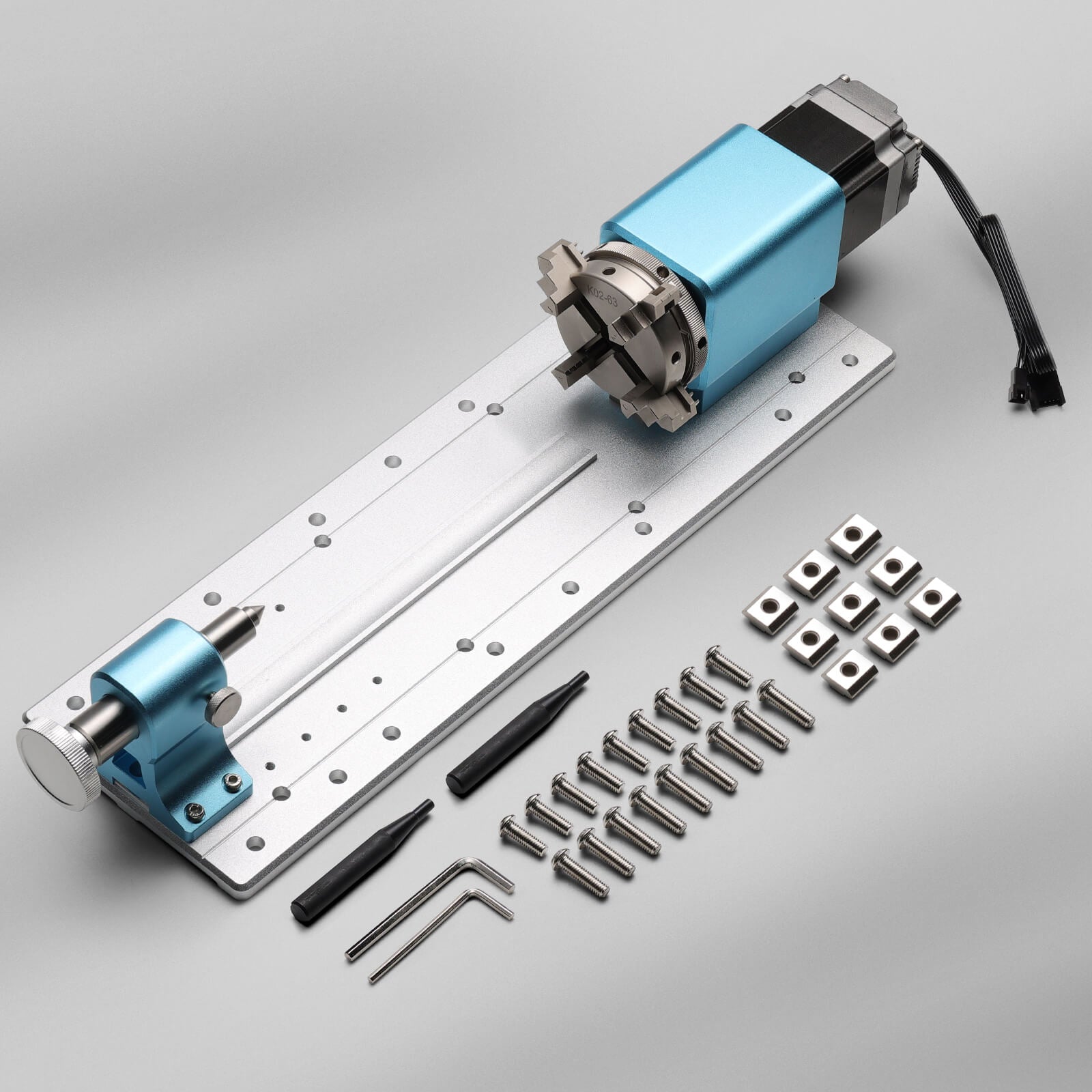 Genmitsu Rotary Module Kit for PROVerXL 4030, 6050 Plus CNC Router