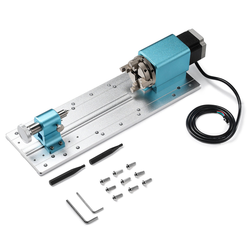 Cnc Router Rotary Files Genmitsu Rotary Module Kit for PROVerXL 4030, 6050 Plus CNC Router ...
